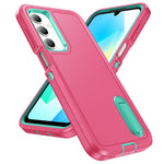 Til Samsung Galaxy A16 4G / 5G Cover Kickstand Telefoncover PC+Silikone+EVA 3-i-1 Design