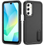 Til Samsung Galaxy A16 4G / 5G Cover Kickstand Telefoncover PC+Silikone+EVA 3-i-1 Design