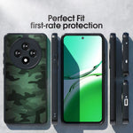IBMRS För Oppo Reno12 F 5G / Reno12 F 4G / F27 5G Skal TPU + PC Kraftigt Stötsäkert mobilskydd Kameraskydd