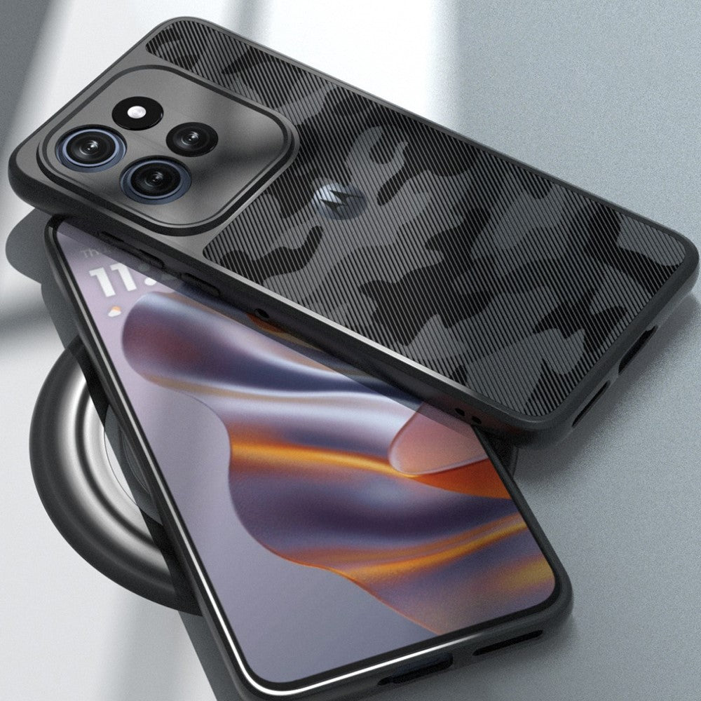 IBMRS stötsäkert fodral för Motorola Edge 60 Neo 5G / 50 Neo 5G / S50 5G / ThinkPhone 25 5G TPU + PC robust mobilskydd kameraskydd