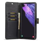 DG.MING for Samsung Galaxy S25 Ultra Case Detachable Split Leather Phone Cover
