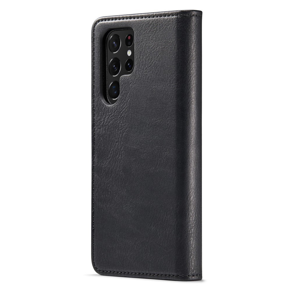 DG.MING for Samsung Galaxy S25 Ultra Case Detachable Split Leather Phone Cover