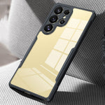 XUNDD För Samsung Galaxy S25 Ultra Skal Stoppsäkert TPU + Akryl Genomskinligt Baksida Mobilskal