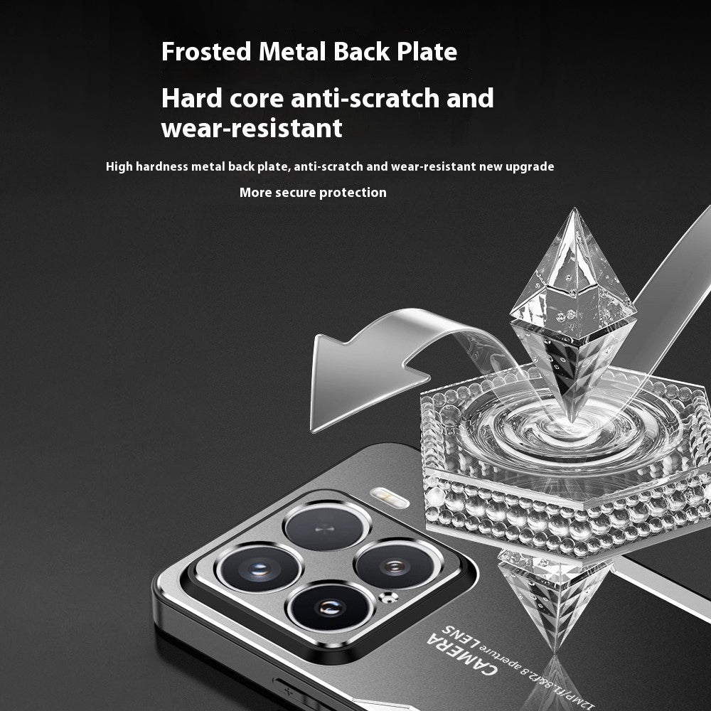 For Xiaomi 15 Phone Case Aluminium Alloy TPU PC Back Cover