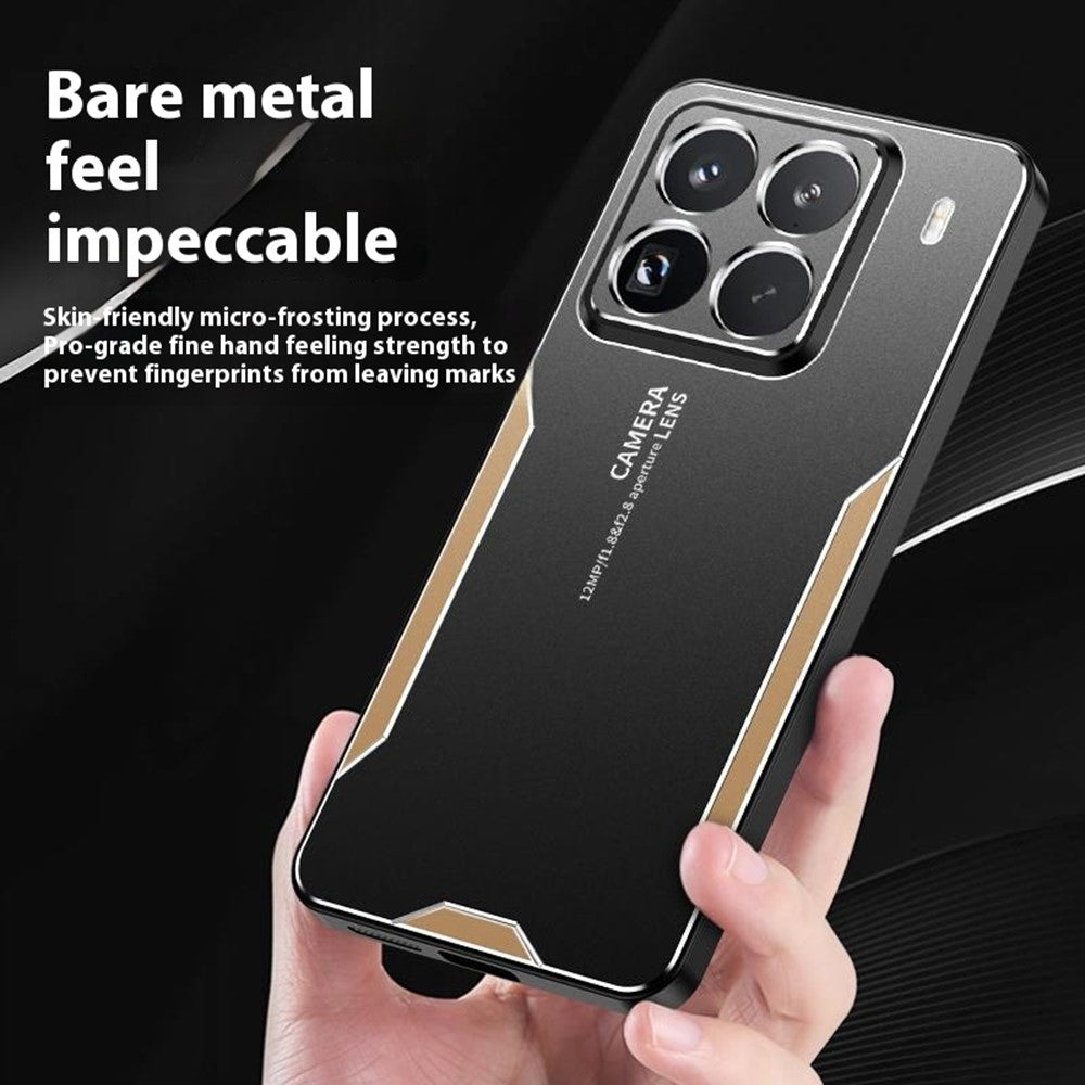 For Xiaomi 15 Pro Phone Case Aluminium Alloy TPU PC Back Cover