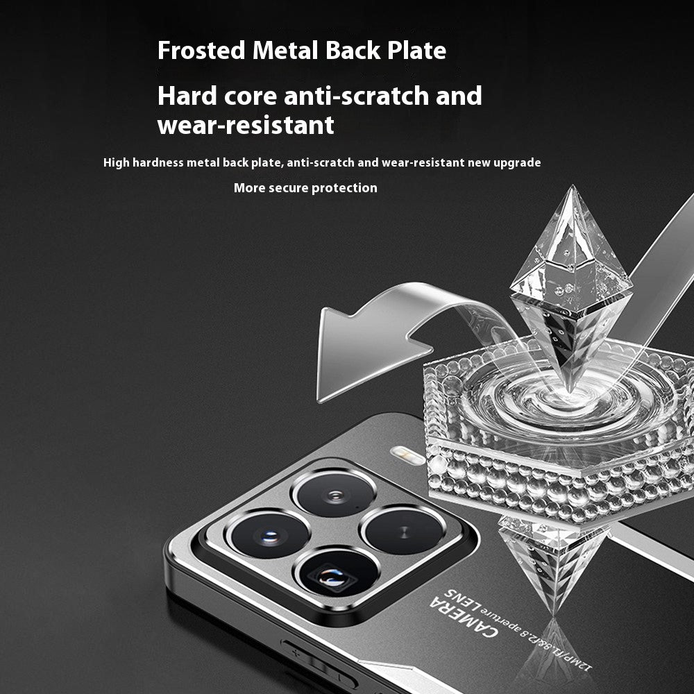 For Xiaomi 15 Pro Phone Case Aluminium Alloy TPU PC Back Cover