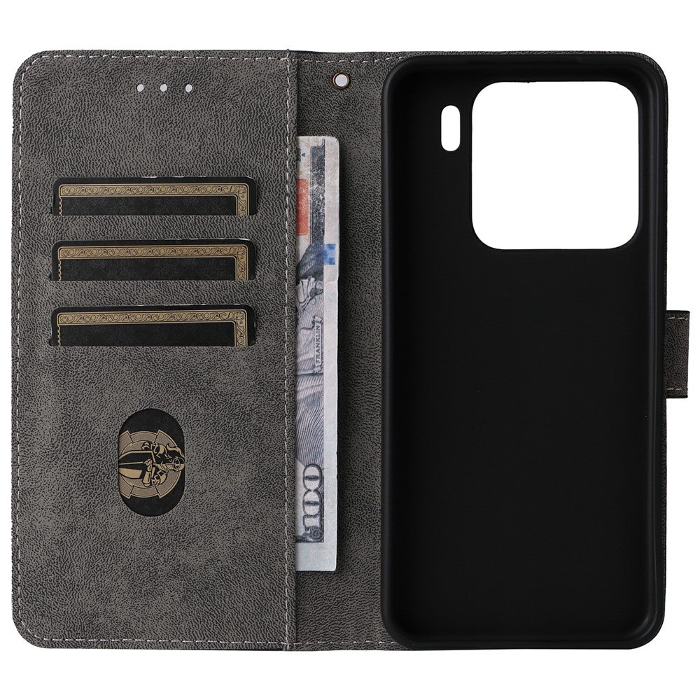 For Xiaomi 15 Pro Wallet Phone Case RFID Blocking PU Leather Flip Cover Stand View