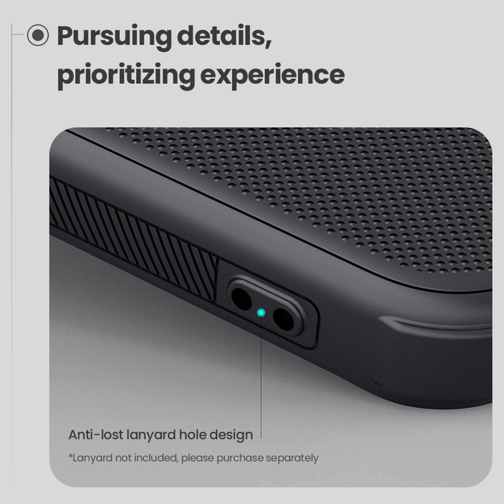 NILLKIN Frosted Shield Pro för Xiaomi 15 Magnetiskt Skal PC+TPU mobilskydd