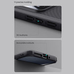 NILLKIN Frosted Shield Pro för Xiaomi 15 Magnetiskt Skal PC+TPU mobilskydd