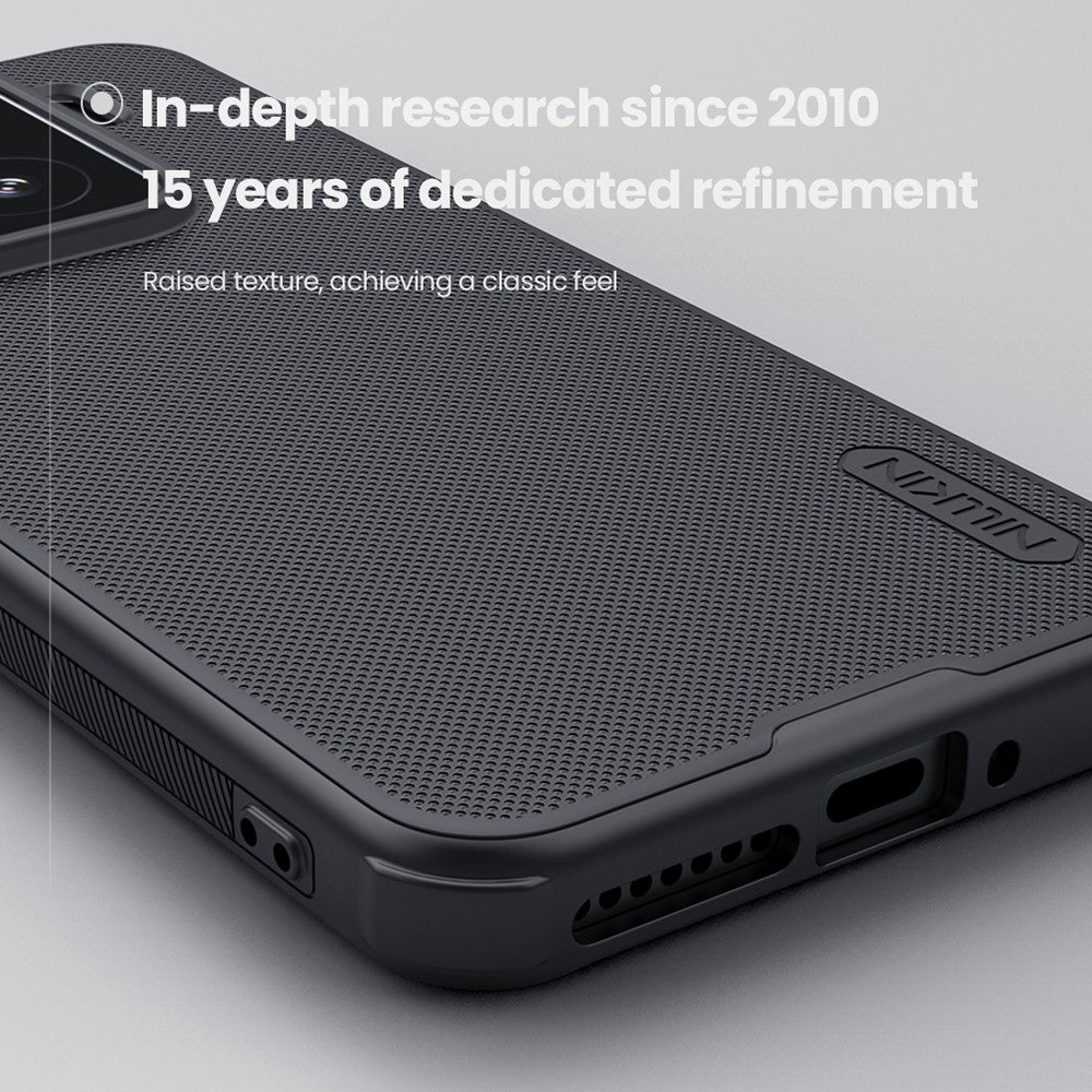 NILLKIN Frosted Shield Pro för Xiaomi 15 Magnetiskt Skal PC+TPU mobilskydd
