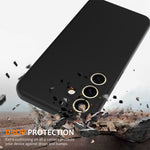 Magnetiskt skal för Samsung Galaxy S24+, fallskyddande flytande silikonfodral