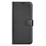 Til Samsung Galaxy S25+ Cover Litchi Tekstur Stødsikkert Læderpung Telefoncover