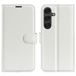 Til Samsung Galaxy S25+ Cover Litchi Tekstur Stødsikkert Læderpung Telefoncover