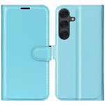 Til Samsung Galaxy S25+ Cover Litchi Tekstur Stødsikkert Læderpung Telefoncover