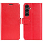 Plånboksfodral till Samsung Galaxy S25+ med Crazy Horse-textur, läder, stativ