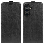 Til Samsung Galaxy S25+ cover med kortlommer lodret flip lædertelefoncover