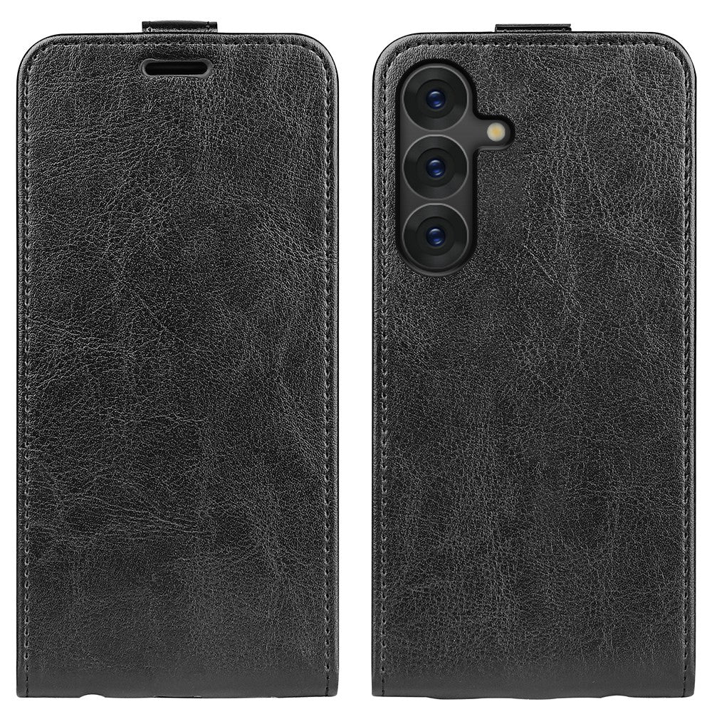 Til Samsung Galaxy S25+ cover med kortlommer lodret flip lædertelefoncover