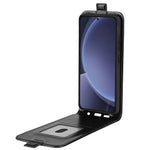 Til Samsung Galaxy S25+ cover med kortlommer lodret flip lædertelefoncover