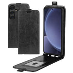 Til Samsung Galaxy S25+ cover med kortlommer lodret flip lædertelefoncover