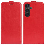 Til Samsung Galaxy S25+ cover med kortlommer lodret flip lædertelefoncover