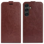 Til Samsung Galaxy S25+ cover med kortlommer lodret flip lædertelefoncover