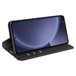 For Samsung Galaxy S25+ Case Skin-Touch Leather Wallet Phone Cover