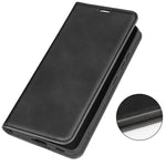 For Samsung Galaxy S25+ Case Skin-Touch Leather Wallet Phone Cover