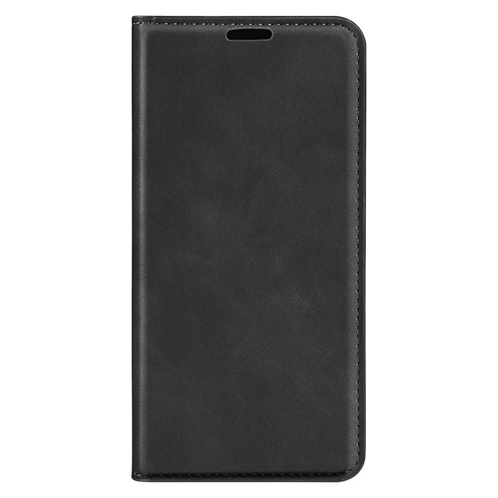 For Samsung Galaxy S25+ Case Skin-Touch Leather Wallet Phone Cover