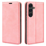 For Samsung Galaxy S25+ Case Skin-Touch Leather Wallet Phone Cover