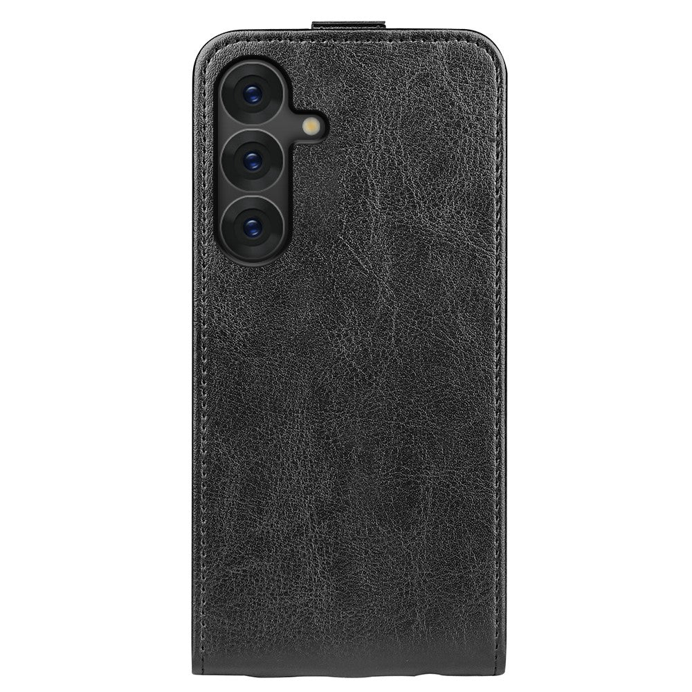 For Samsung Galaxy S25 Case with Card Slots Vertical Flip Leather Phone Cover