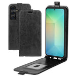 For Samsung Galaxy S25 Case with Card Slots Vertical Flip Leather Phone Cover