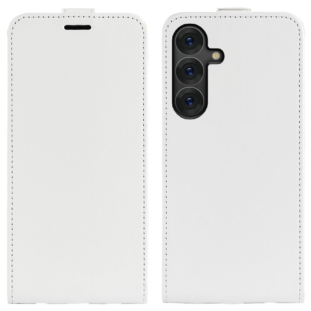 For Samsung Galaxy S25 Case with Card Slots Vertical Flip Leather Phone Cover