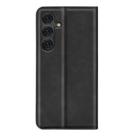 For Samsung Galaxy S25 Case Skin-Touch Leather Wallet Phone Cover