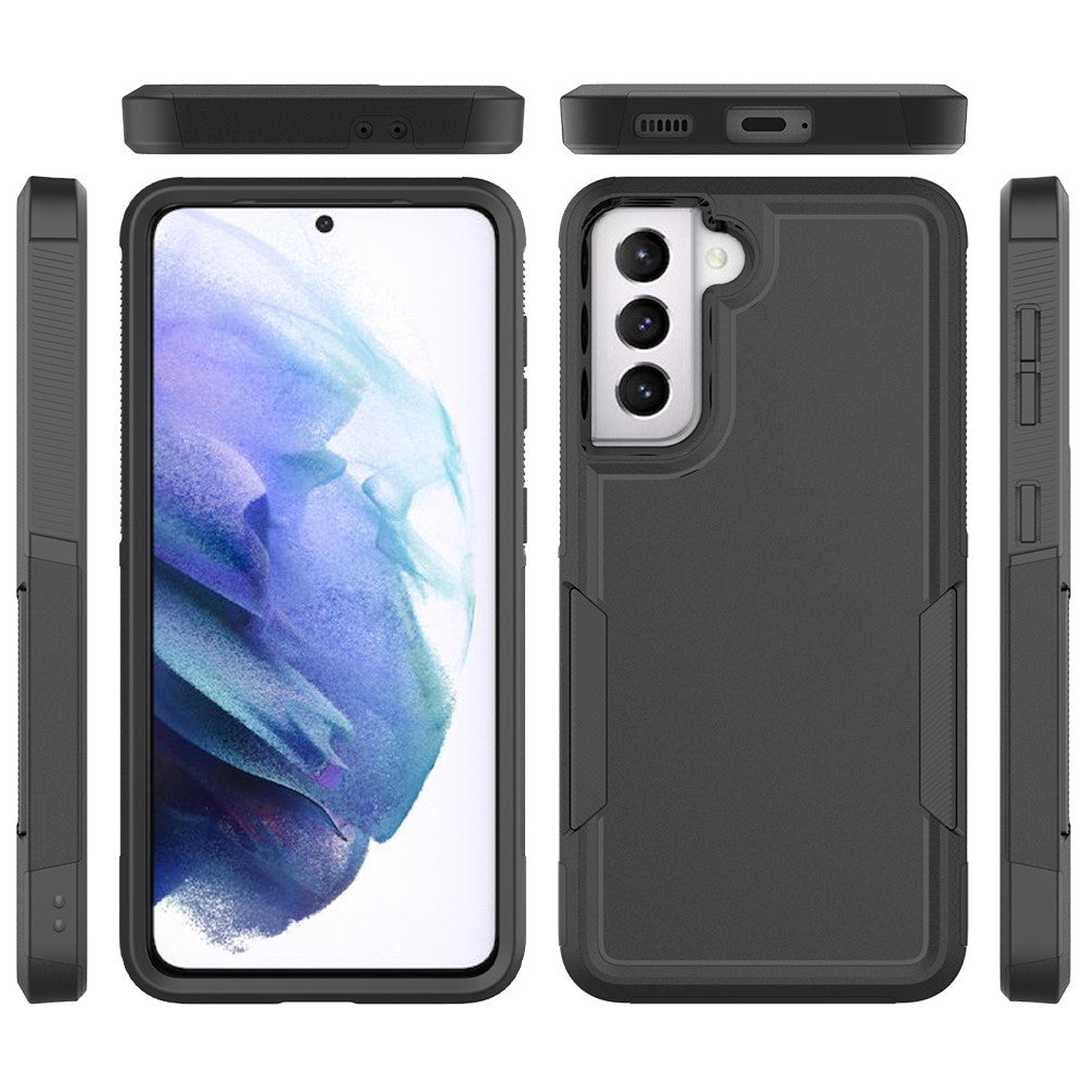 Samsung Galaxy S21 5G / S21 4G-skal 2-i-1 PC+TPU stötsäkert mobilskal
