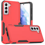 For Samsung Galaxy S21 5G / S21 4G Case 2-in-1 PC+TPU Shockproof Phone Cover