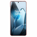 Til OnePlus 13 Cover TPU-bagside Blød Ridsefri Fiberforing Telefoncover