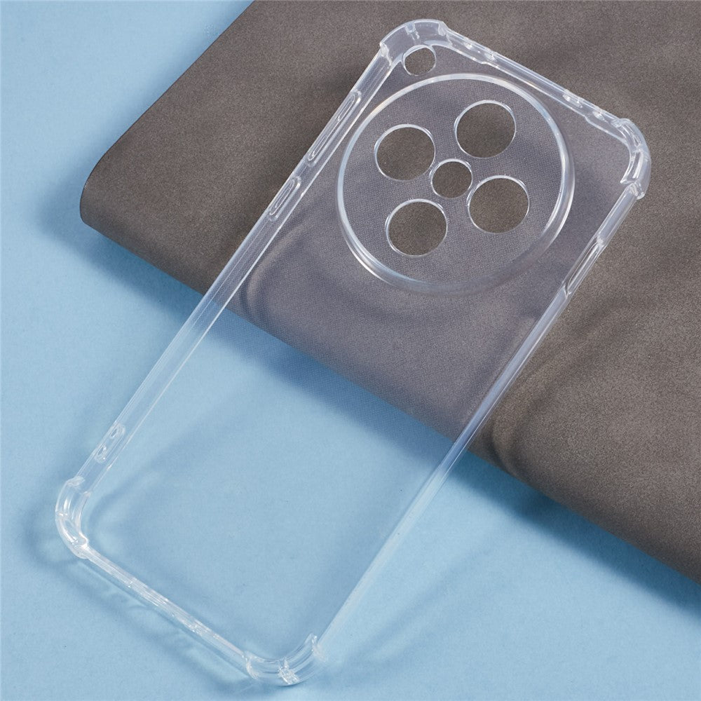 For Oppo Find X8 5G Phone Case Reinforced Four Corner Anti-Drop Clear TPU Cover