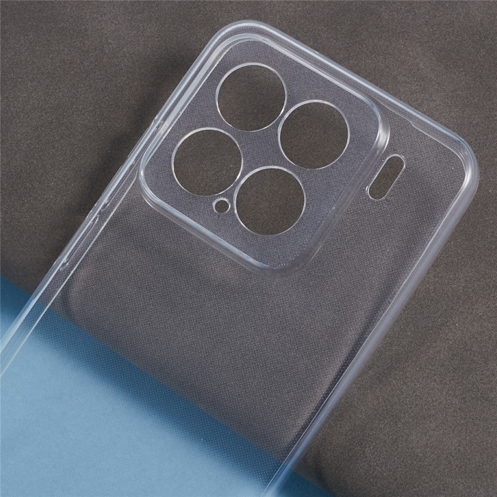 For Xiaomi 15 Clear Phone Case Ultra-Thin Flexible TPU Back Cover