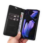 YIKATU YK-001 For Google Pixel 9a Case Stand Leather Phone Cover Strong Magnetic Closure