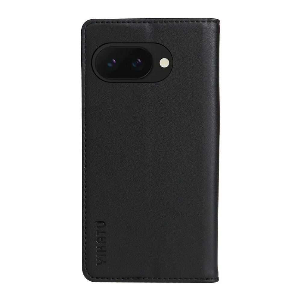 YIKATU YK-001 For Google Pixel 9a Case Stand Leather Phone Cover Strong Magnetic Closure