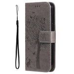 For Xiaomi 15 Pro Phone Case with Stand Cat Tree Pattern Leather Wallet Mobile Cover