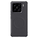 For Xiaomi 15 Magnetic Case Carbon Fiber PU+PC+Silicone Protective Cover