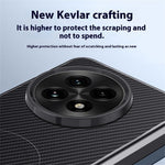 OnePlus 13 Magnetiskt Skal Kolfiber PU+PC+Silikon Skyddsfodral
