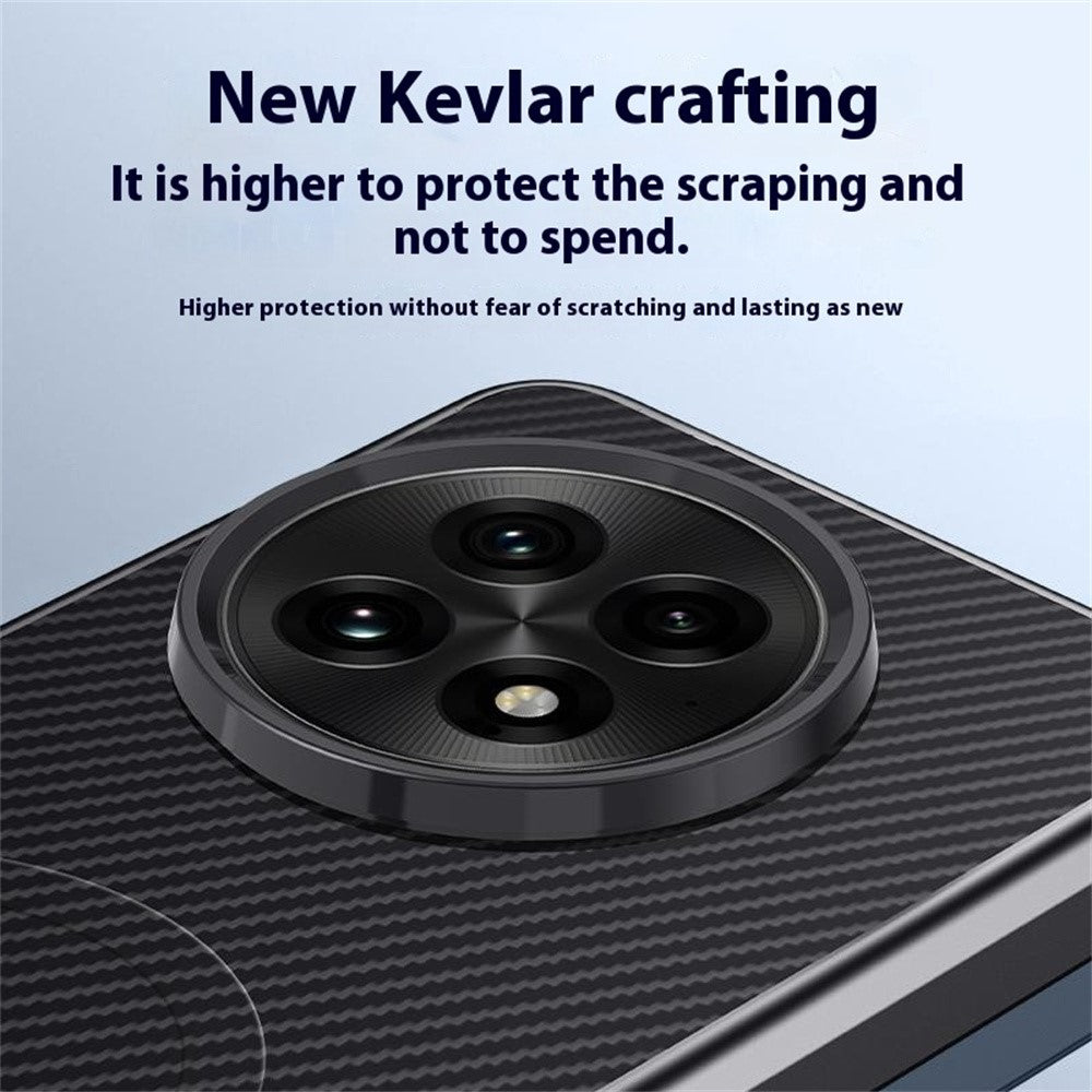 OnePlus 13 Magnetiskt Skal Kolfiber PU+PC+Silikon Skyddsfodral