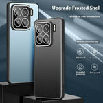 Xiaomi 15-skal PC+TPU matt baksida mobilskal med linsfilm