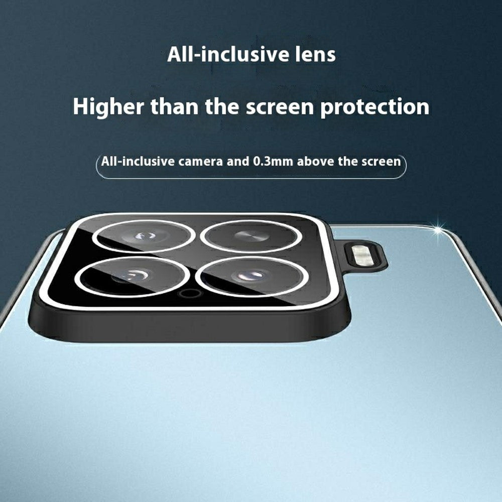 Xiaomi 15-skal PC+TPU matt baksida mobilskal med linsfilm
