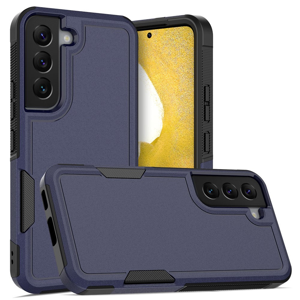 For Samsung Galaxy S22 5G Case 2-in-1 PC+TPU Shockproof Phone Cover