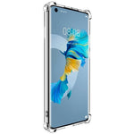 IMAK UX-4-serien för Huawei Mate 40 genomskinligt mobilskal med fyra hörn, stötsäkert TPU-bakstycke