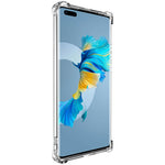 IMAK UX-4 Series for Huawei Mate 40 Pro 5G Clear Phone Case Four Corner Shockproof TPU Back Cover