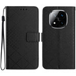 HT06 For Xiaomi Redmi Note 14 Pro+ 5G / 14 Pro 5G / Poco X7 5G Wallet Phone Case Imprint PU Leather Flip Folio Cover